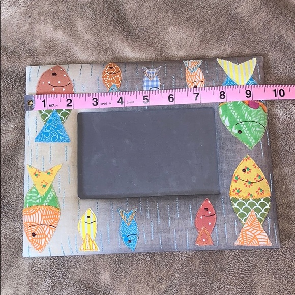 Handmade Beach/Fish Picture Frame - Picture 5 of 8